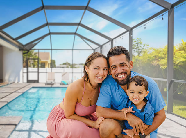 Best Rescreen technician replacing lanai screen